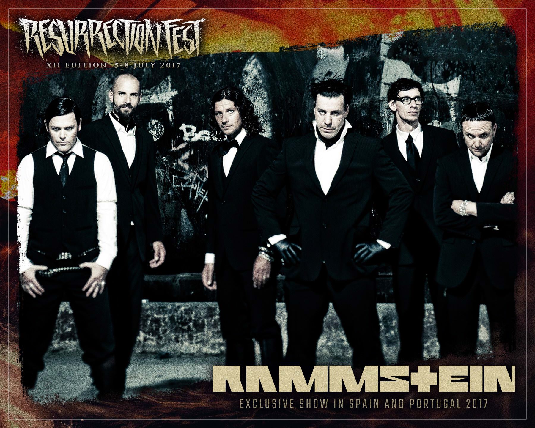 Rammstein vão atuar em Espanha no Resurrection Fest 2017