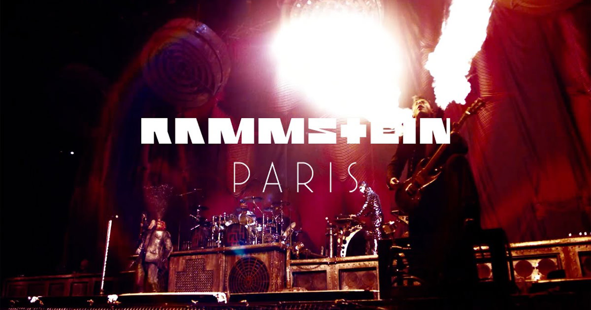Rammstein divulgam primeiro teaser oficial de “Rammstein: Paris”